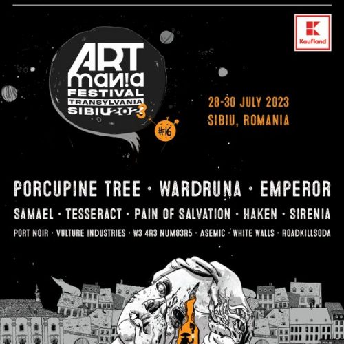 Sirenia, W3 4R3 NUM83R5, White Walls, RoadkillSoda și Asemic completează line-up-ul ARTmania Festival 2023