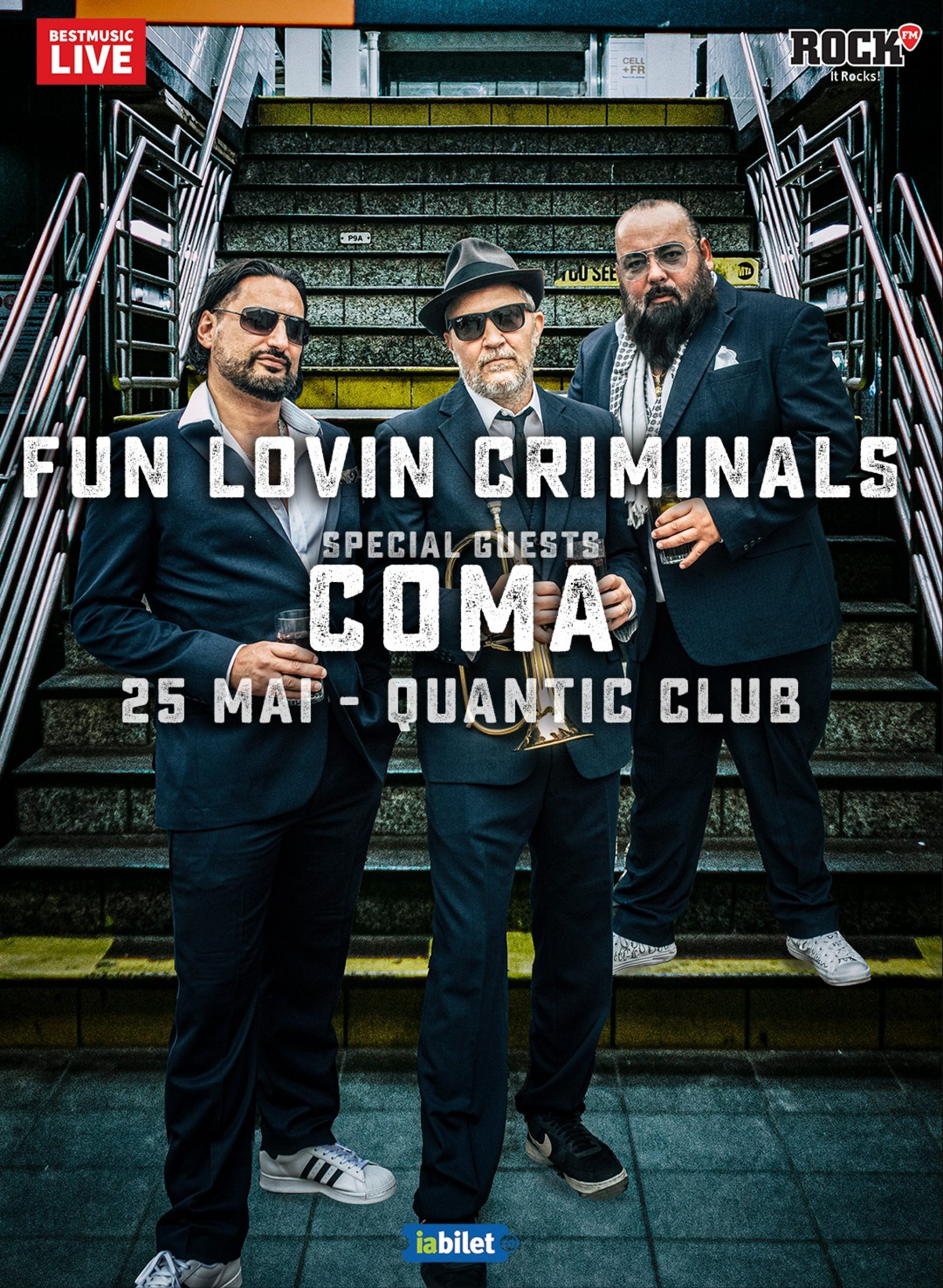 Bilete de grup pentru concertul Fun Lovin’ Criminals din Quantic