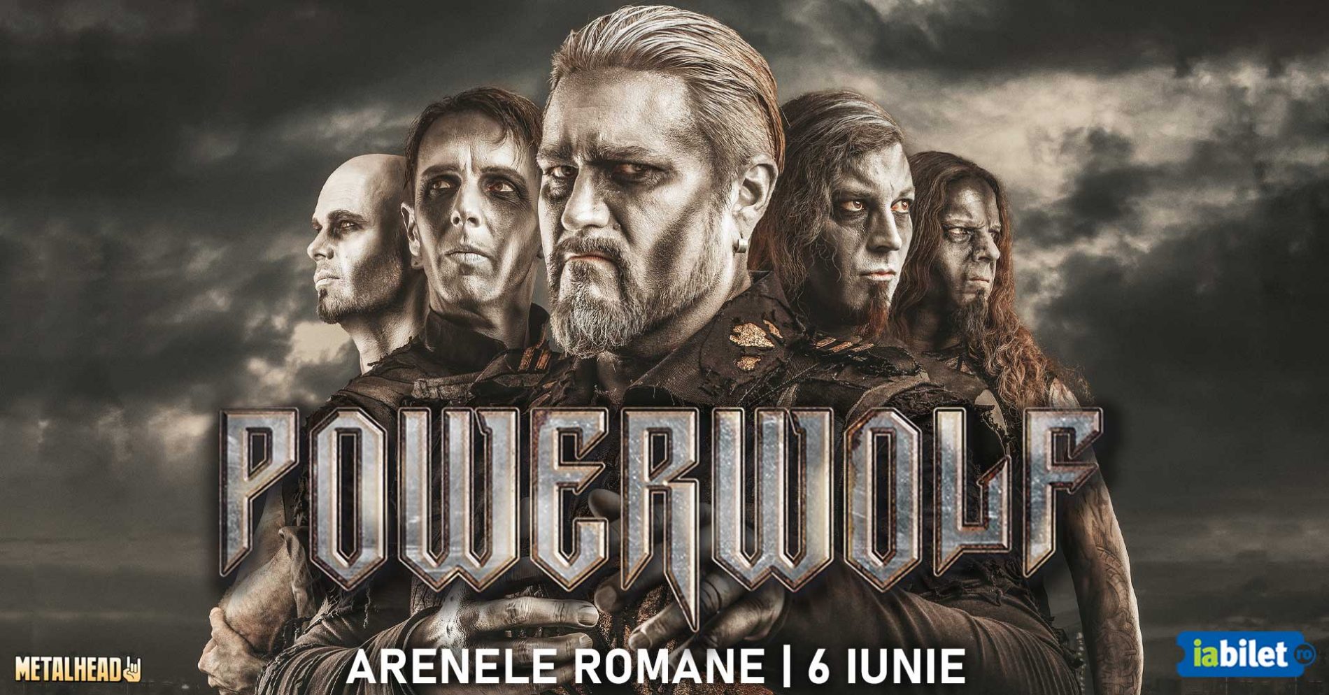 Galerie foto concert Powerwolf și Visions of Atlantis la Arenele Romane