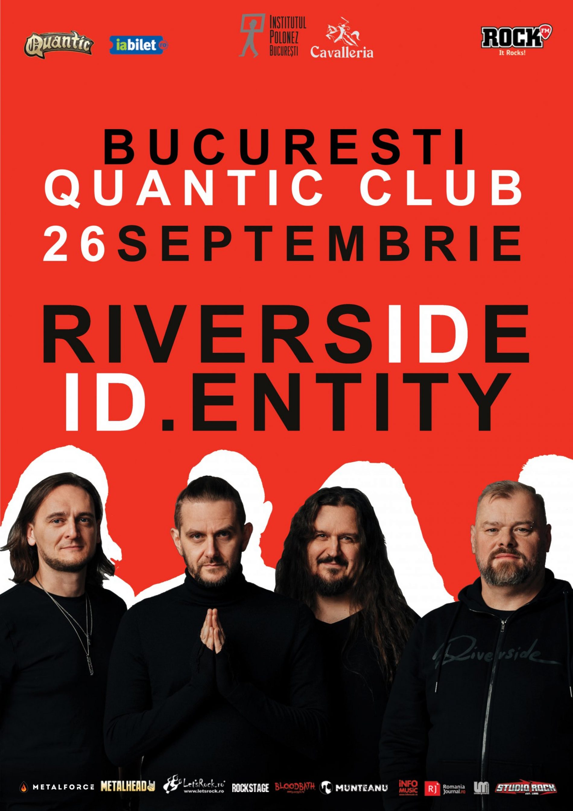 Riverside face cale-ntoarsă și concertează în toamnă la București