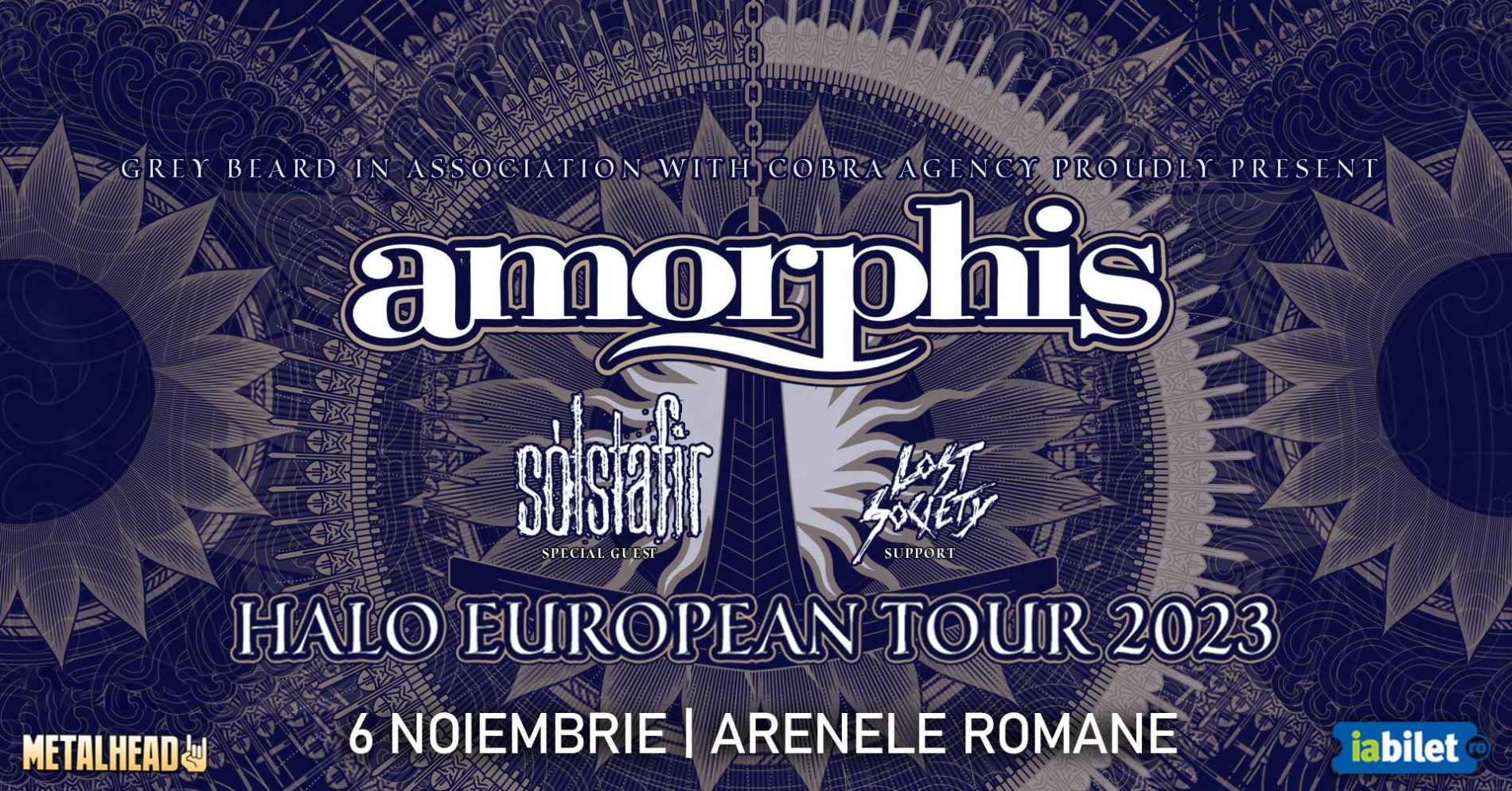 Program și reguli de acces pentru concertele Amorphis, Sólstafir și Lost Society în România