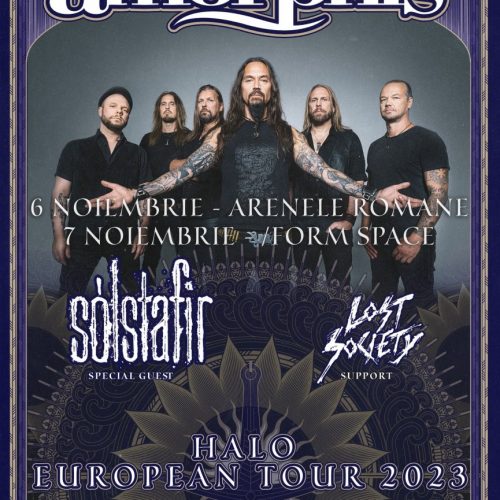 Amorphis, Sólstafir și Lost Society vor susține 2 concerte în România