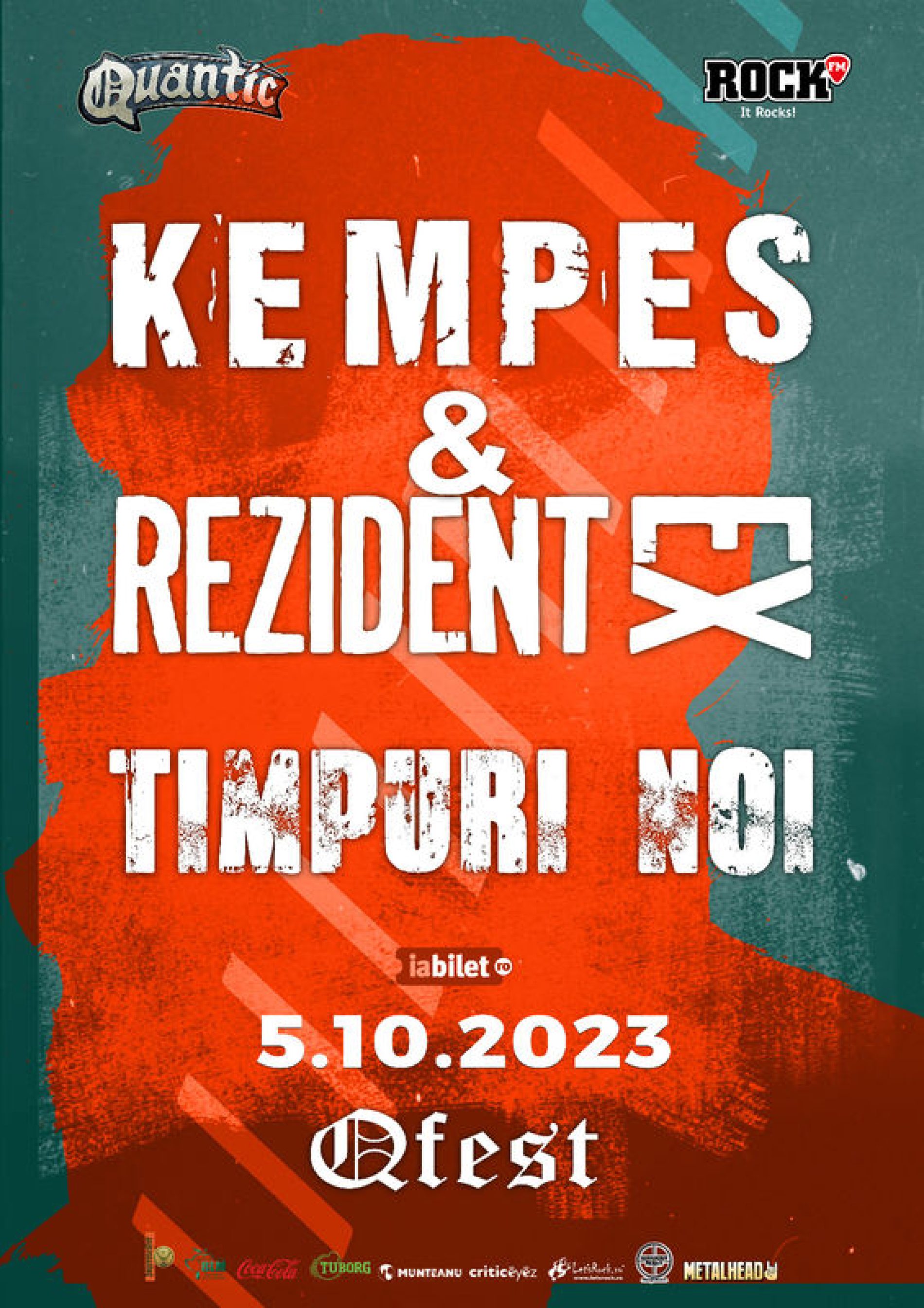 Concert Rezident EX & Kempes și Timpuri Noi în a patra zi QFest 2023