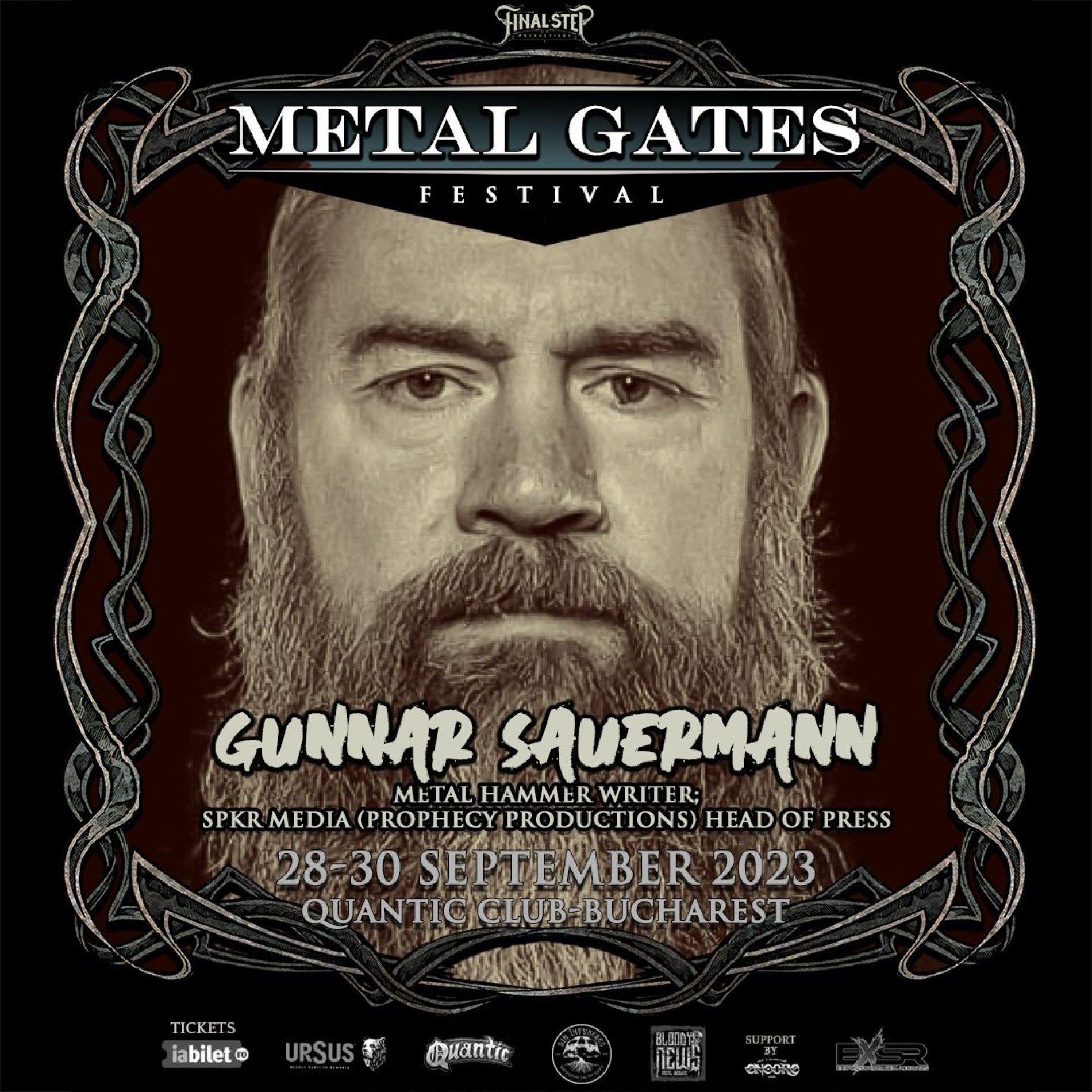 Metal Gates Festival 2023 va găzdui o conferință cu tema „Peisajul industriei muzicii Metal: strategii pentru trupele românești în căutarea succesului pe plan internațional.”
