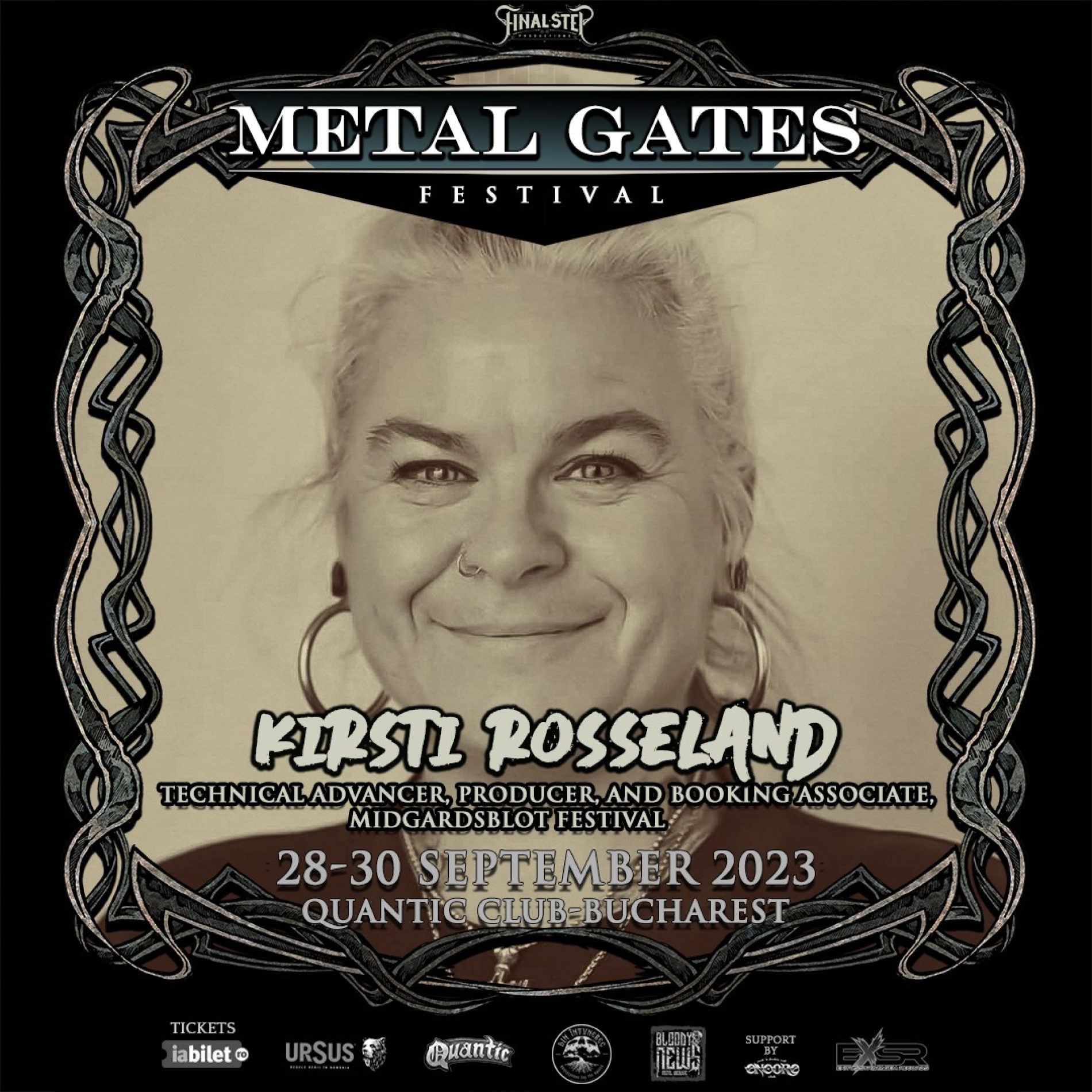 Metal Gates Festival 2023 va găzdui o conferință cu tema „Peisajul industriei muzicii Metal: strategii pentru trupele românești în căutarea succesului pe plan internațional.”
