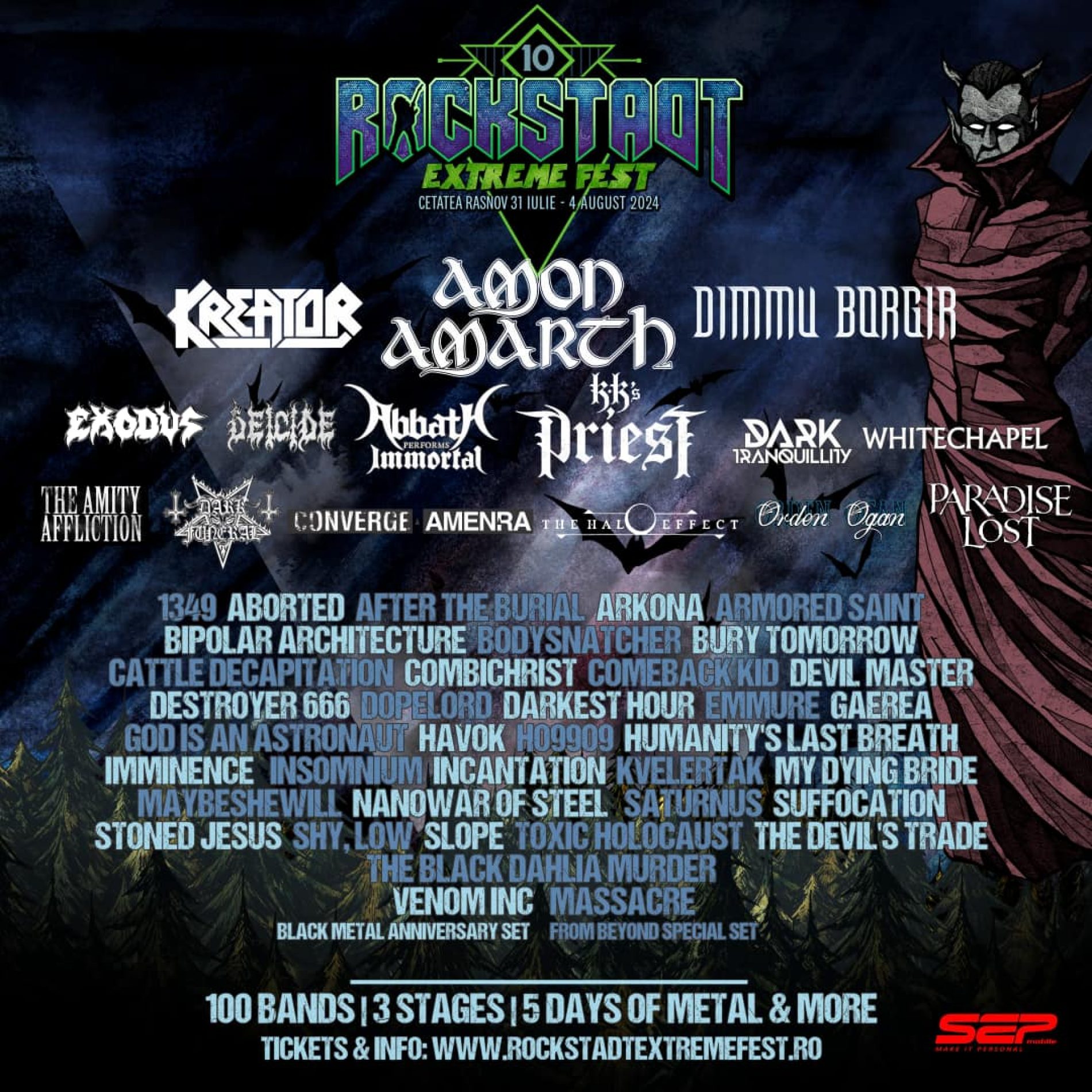 Rockstadt Extreme Fest 2024 anunță trupe noi