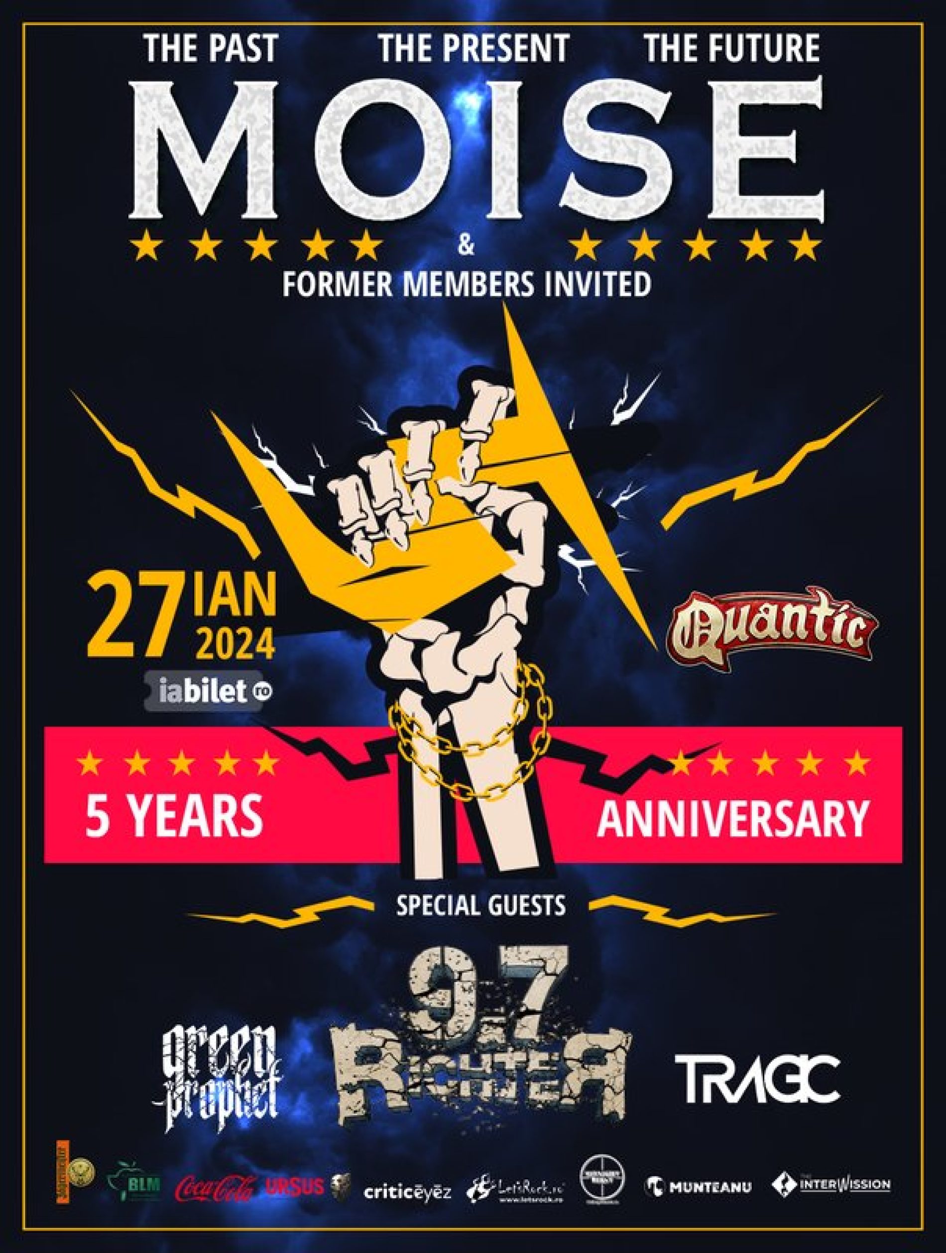 Concert aniversar MOISE în Quantic