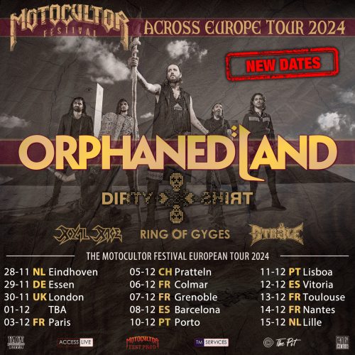Dirty Shirt va cânta în cadrul turneului Motocultor Festival Across Europe Tour 2024