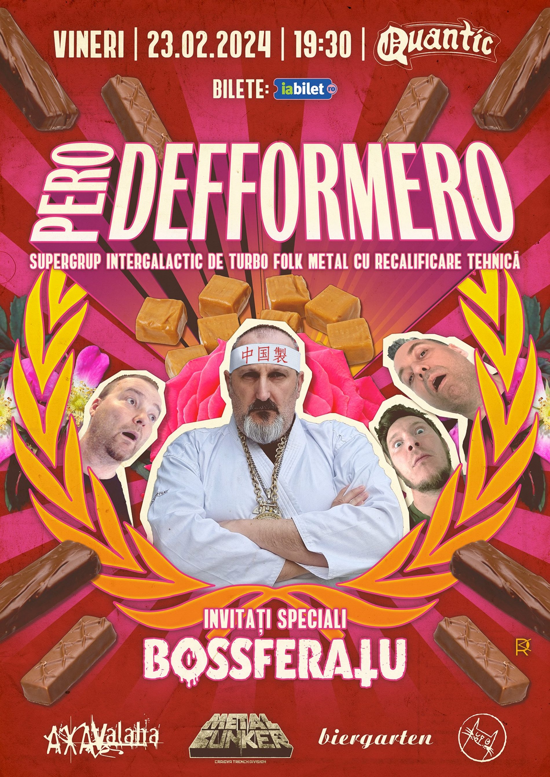 Pero Defformero și Bossferatu în premieră la Quantic