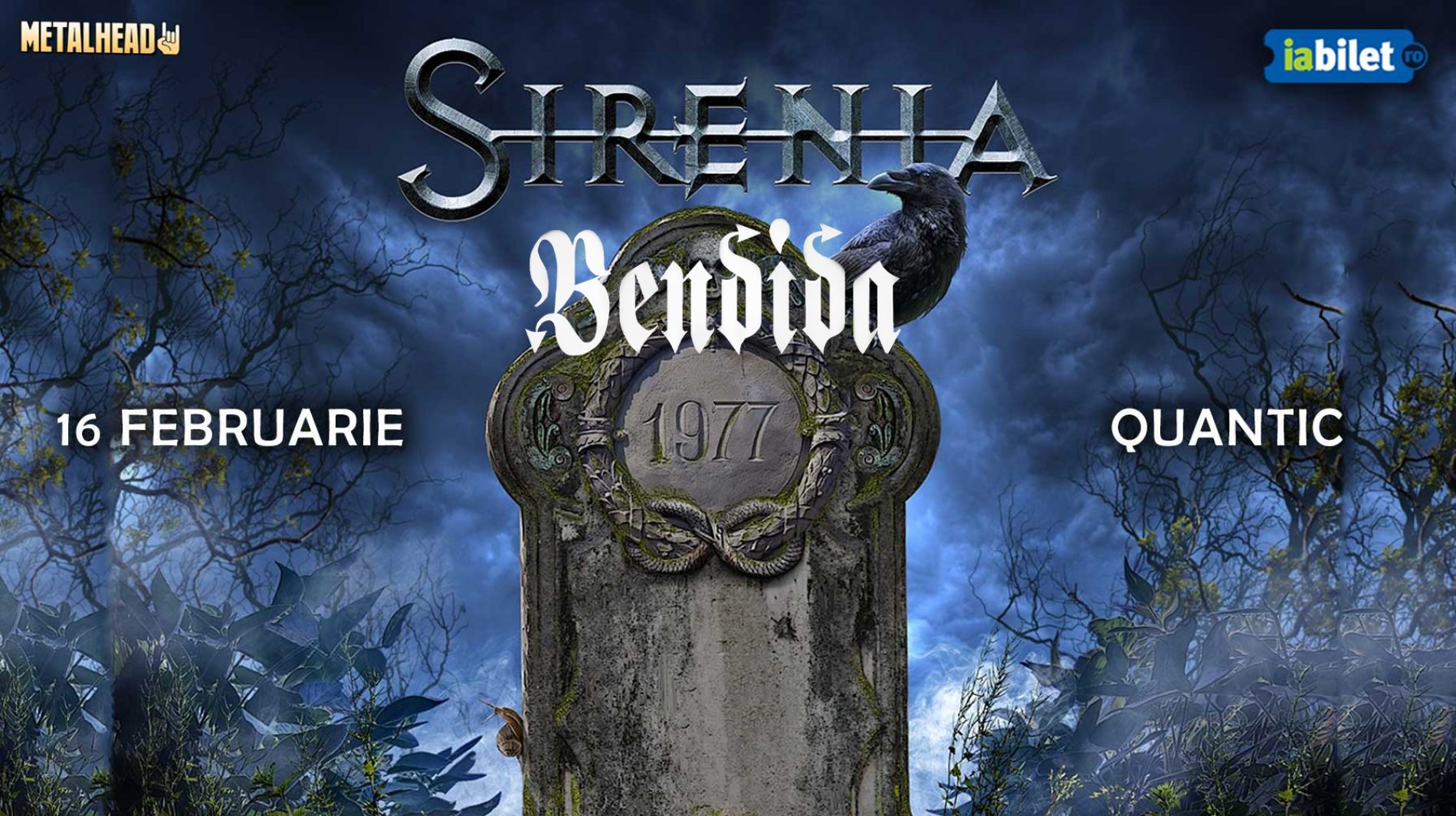 Galerie foto concert Sirenia și Bendida în Quantic