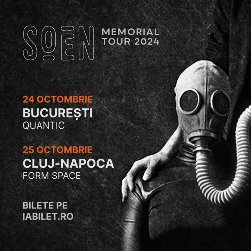 Soen va susține două concerte în România în 2024