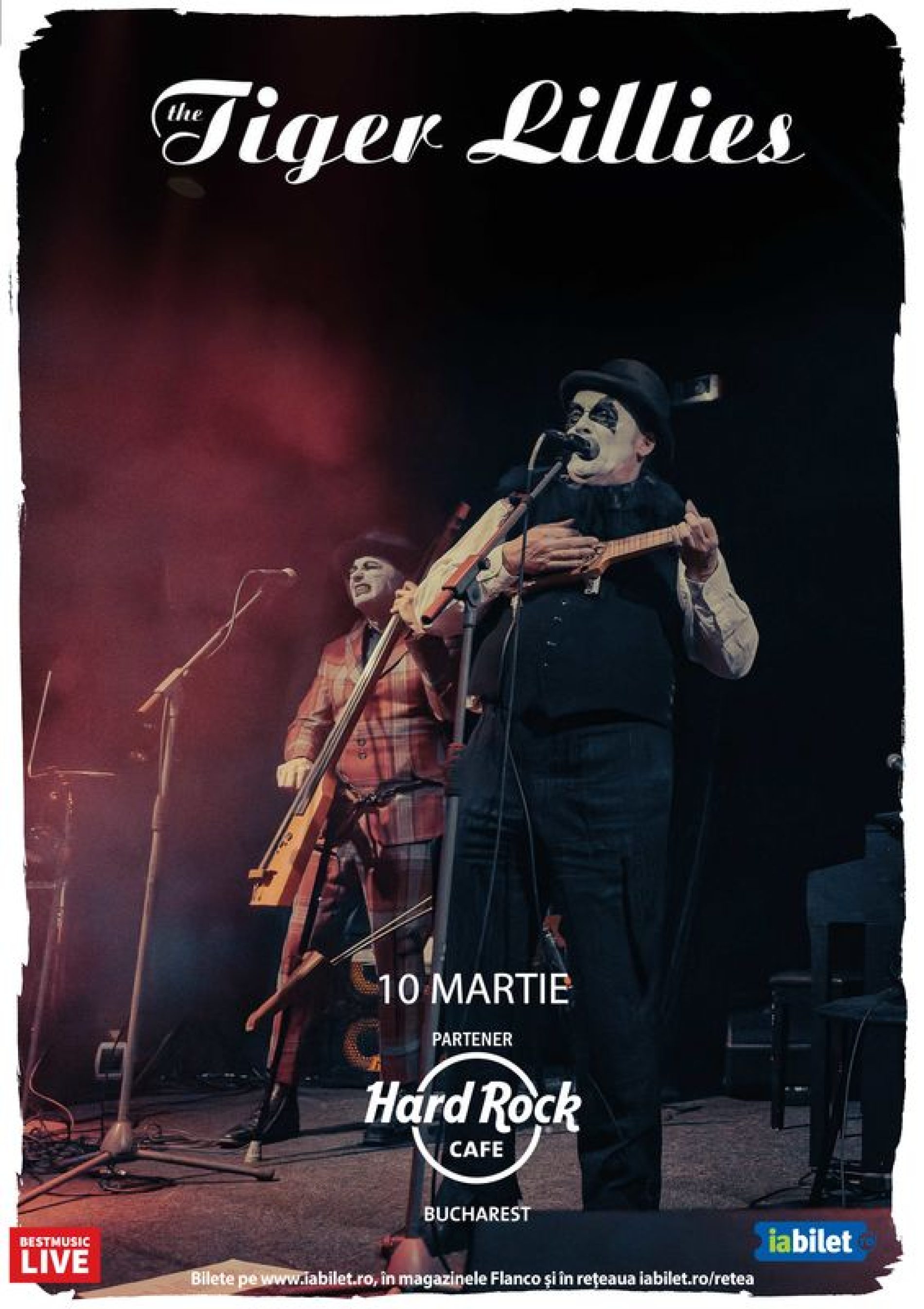 Concert The Tiger Lillies la Hard Rock Cafe