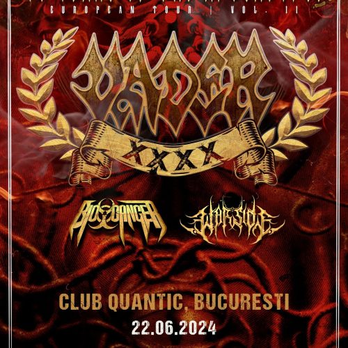 Concert aniversar Vader – 40 Years of the Apocalypse în Quantic