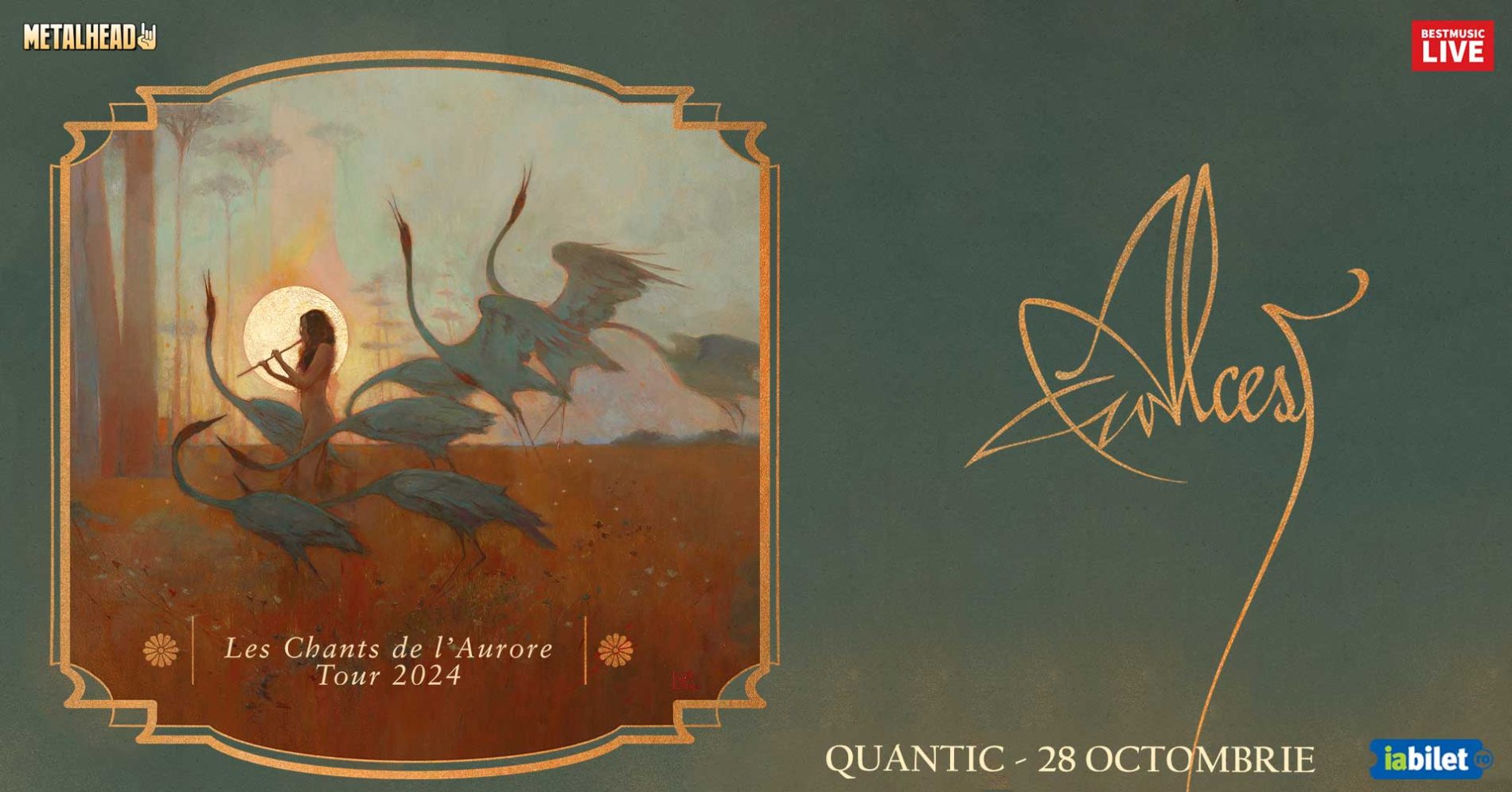 Galerie foto concert Alcest în Quantic