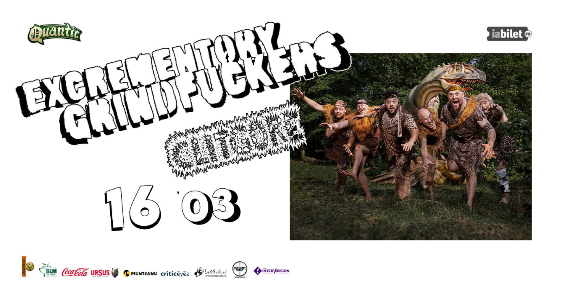 Galerie foto concert Excrementory Grindfuckers și Clitgore în Quantic