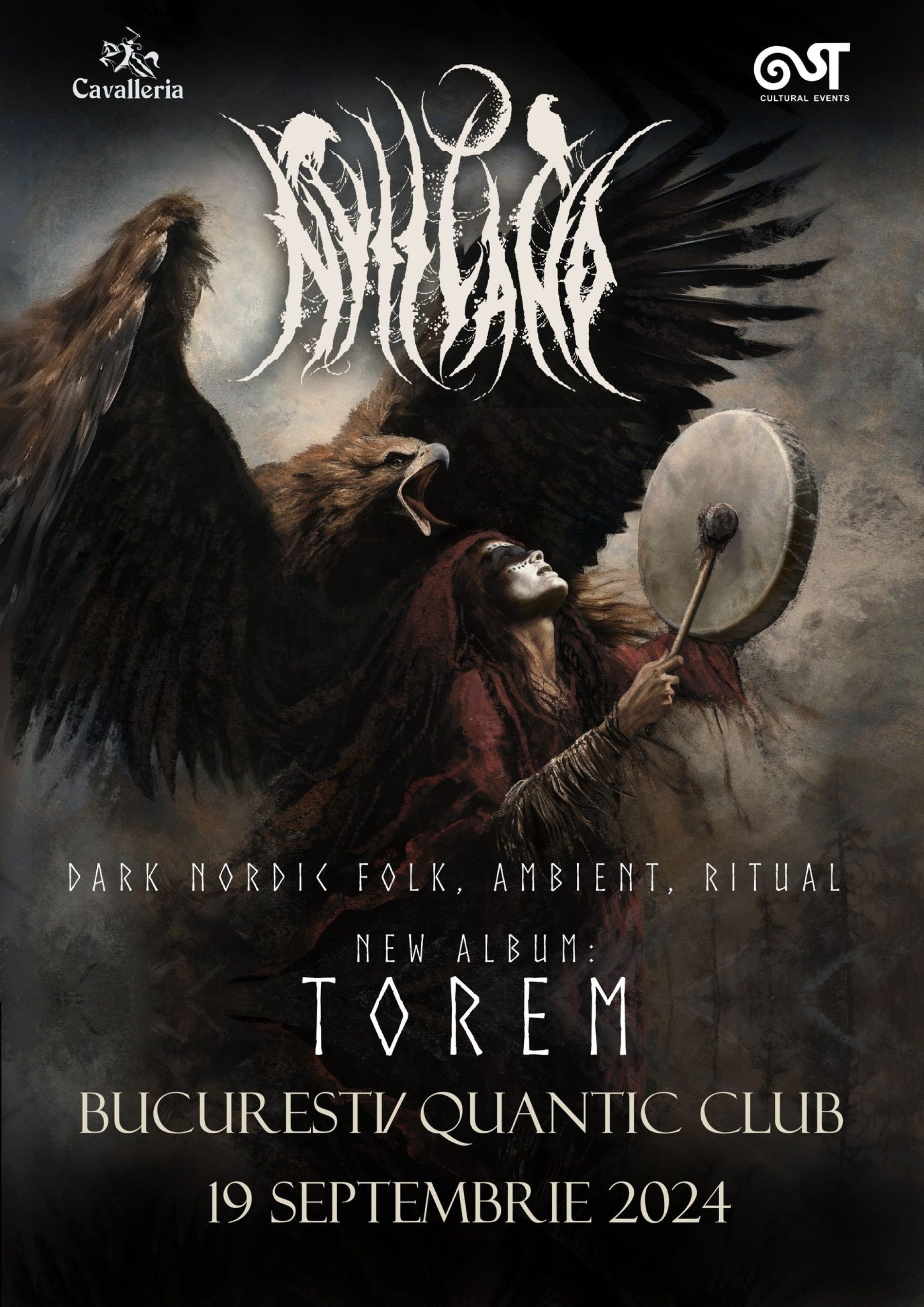 Șamanii Nytt Land aduc sonorități dark nordic folk în Quantic Club pe 19 septembrie