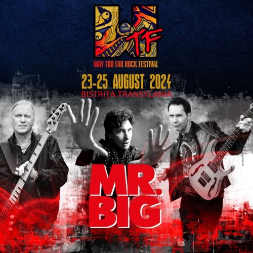 Legendara trupă Mr. Big își încheie turneul de adio la Bistrița, la Way Too Far Rock Festival