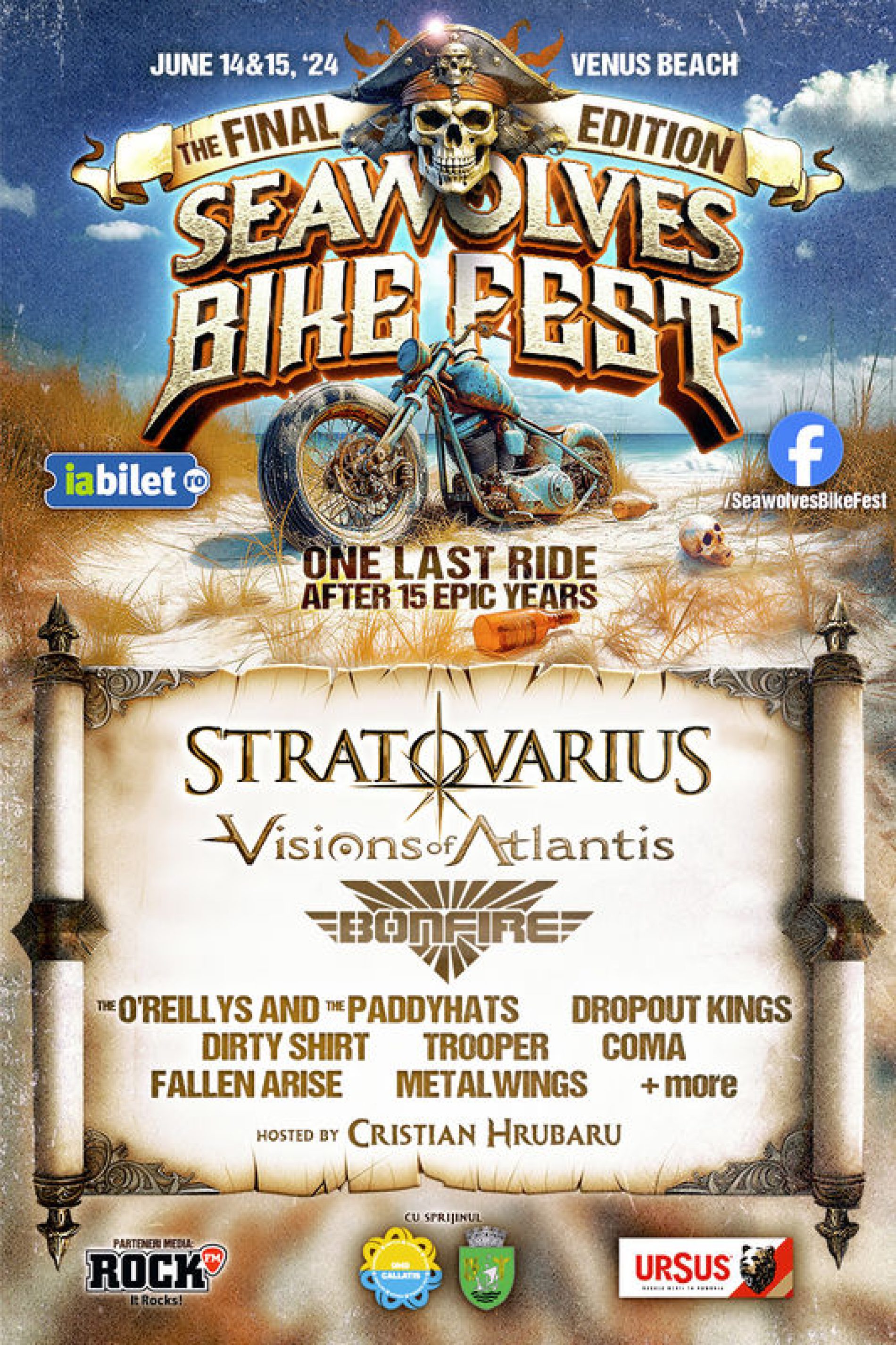 Ultima ediție Seawolves Bike Fest va avea loc în iunie 2024