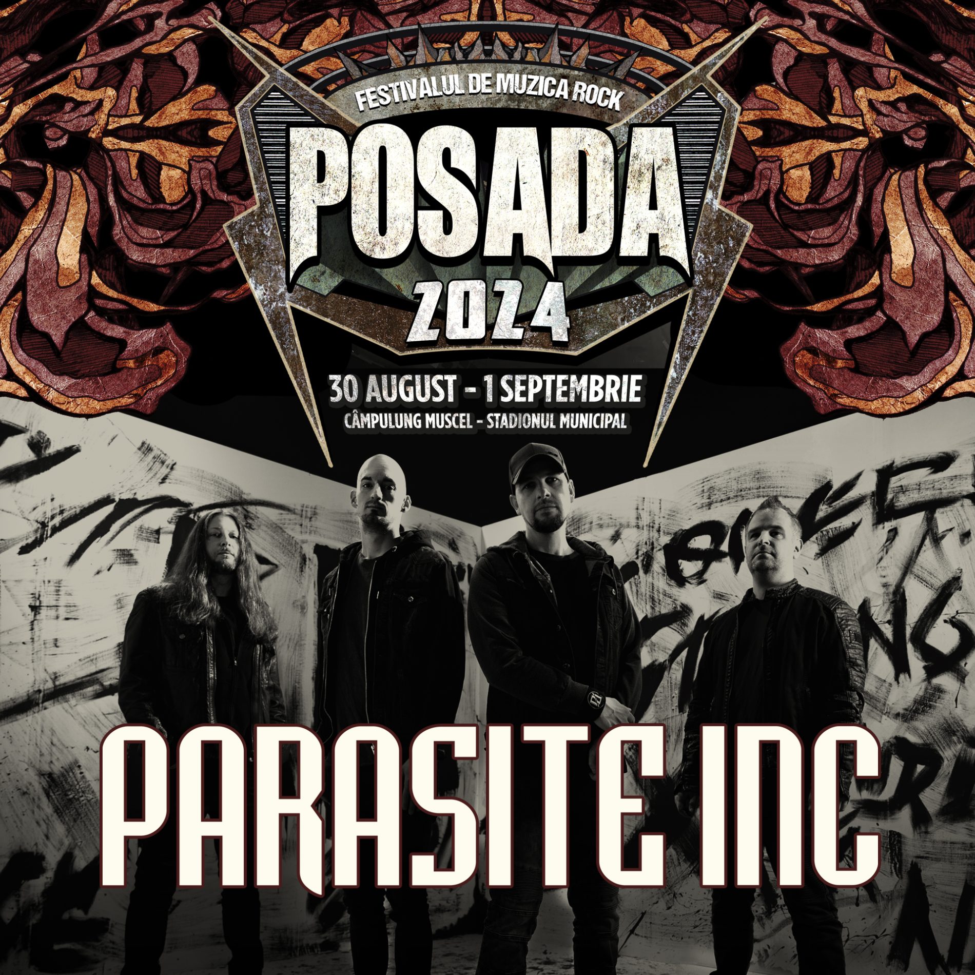 Overkill, Benediction, Vola, Temic Și Parasite Inc. vin la Posada Rock 2024
