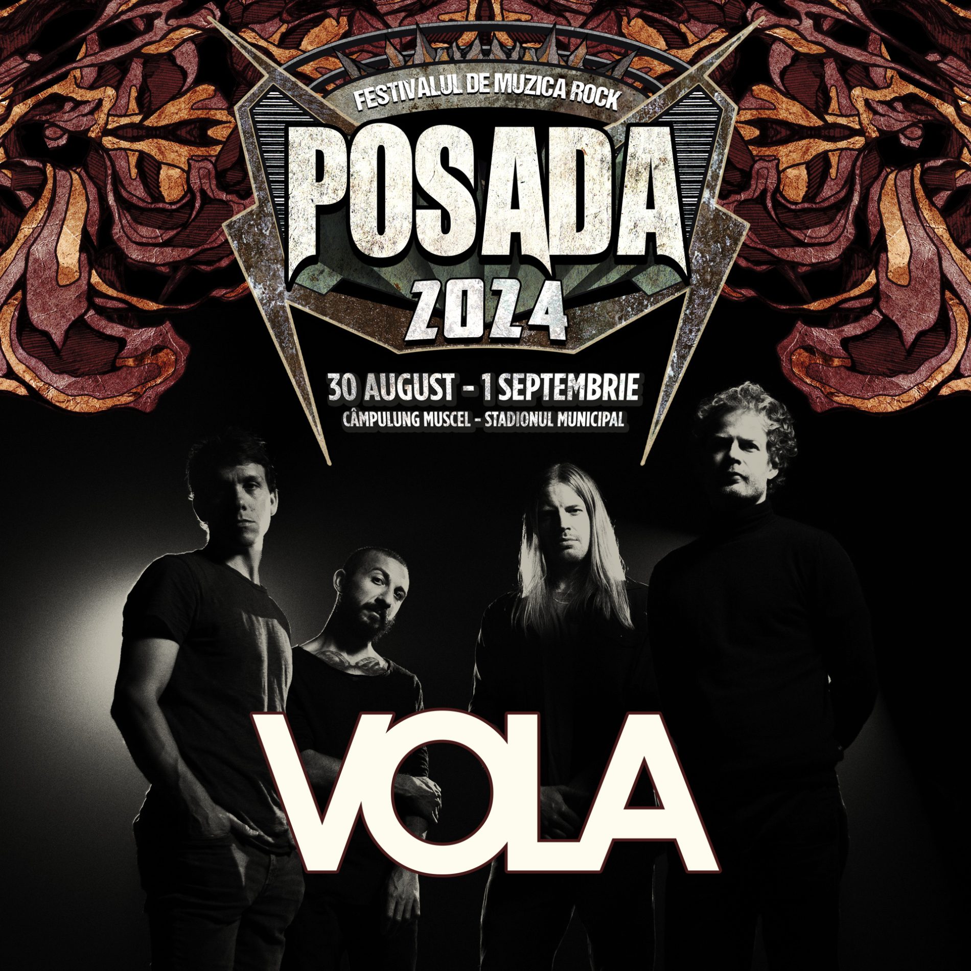 Overkill, Benediction, Vola, Temic Și Parasite Inc. vin la Posada Rock 2024