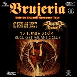 Crimena și Deprived of Salvation cântă alături de Brujeria pe 17 iunie în Quantic Club