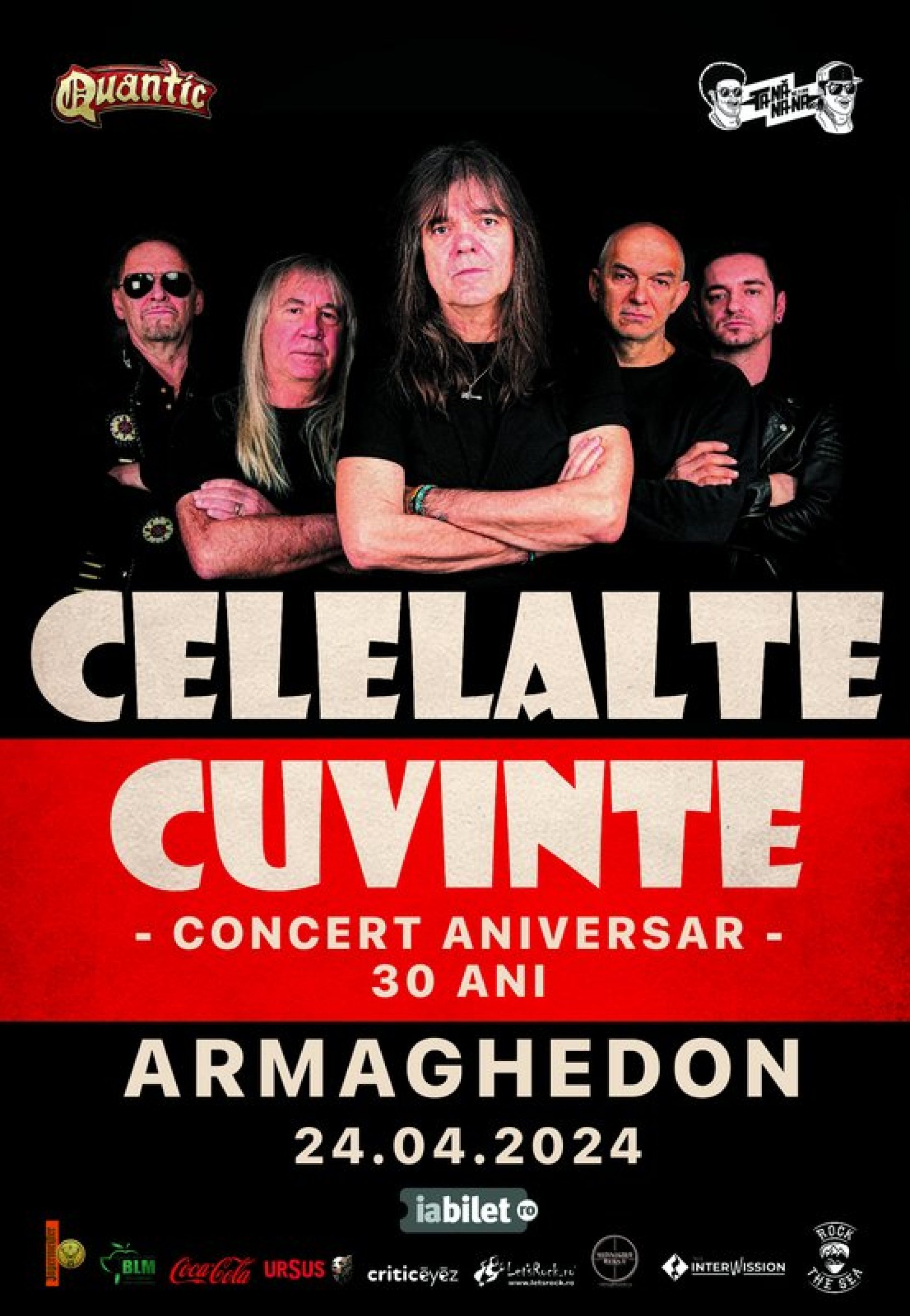 Concert aniversar Celelalte Cuvinte – 30 ani de la lansarea Armaghedon în Quantic