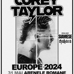 Siamese și Chakora deschid concertul Corey Taylor de la Arenele Romane