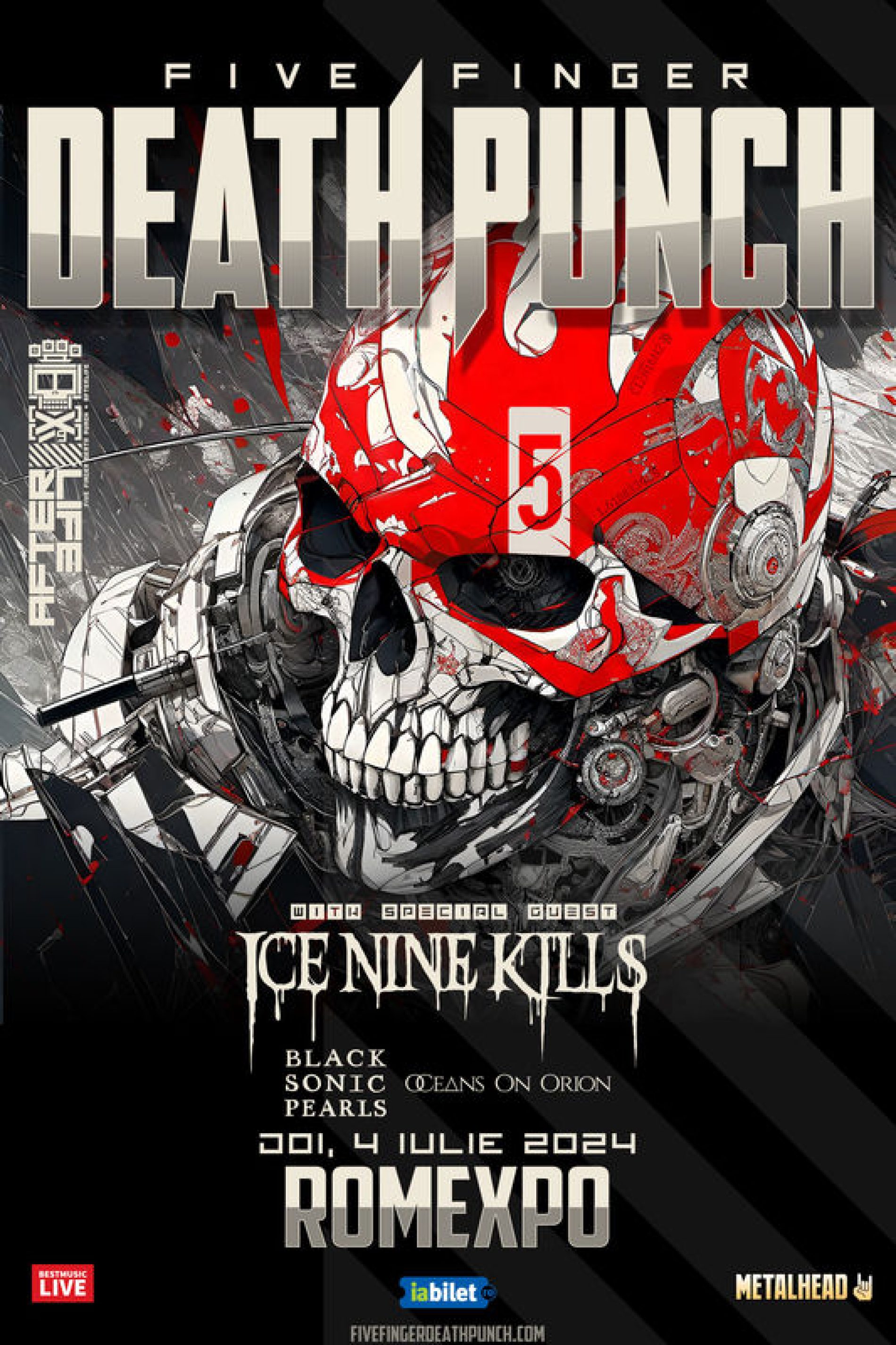 Five Finger Death Punch la Romexpo: Program și reguli de acces