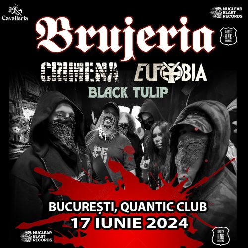 Brujeria cântă la București alături de Crimena, Eufobia și Black Tulip