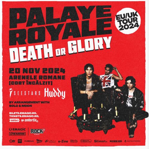 Palaye Royale la Arenele Romane pe 20 noiembrie