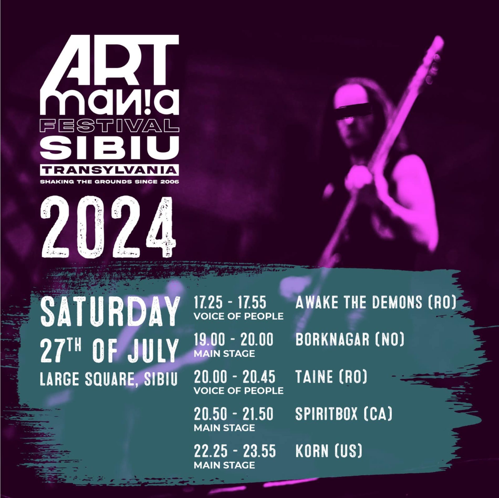 Lavina intră în line-up-ul ARTmania Festival 2024
