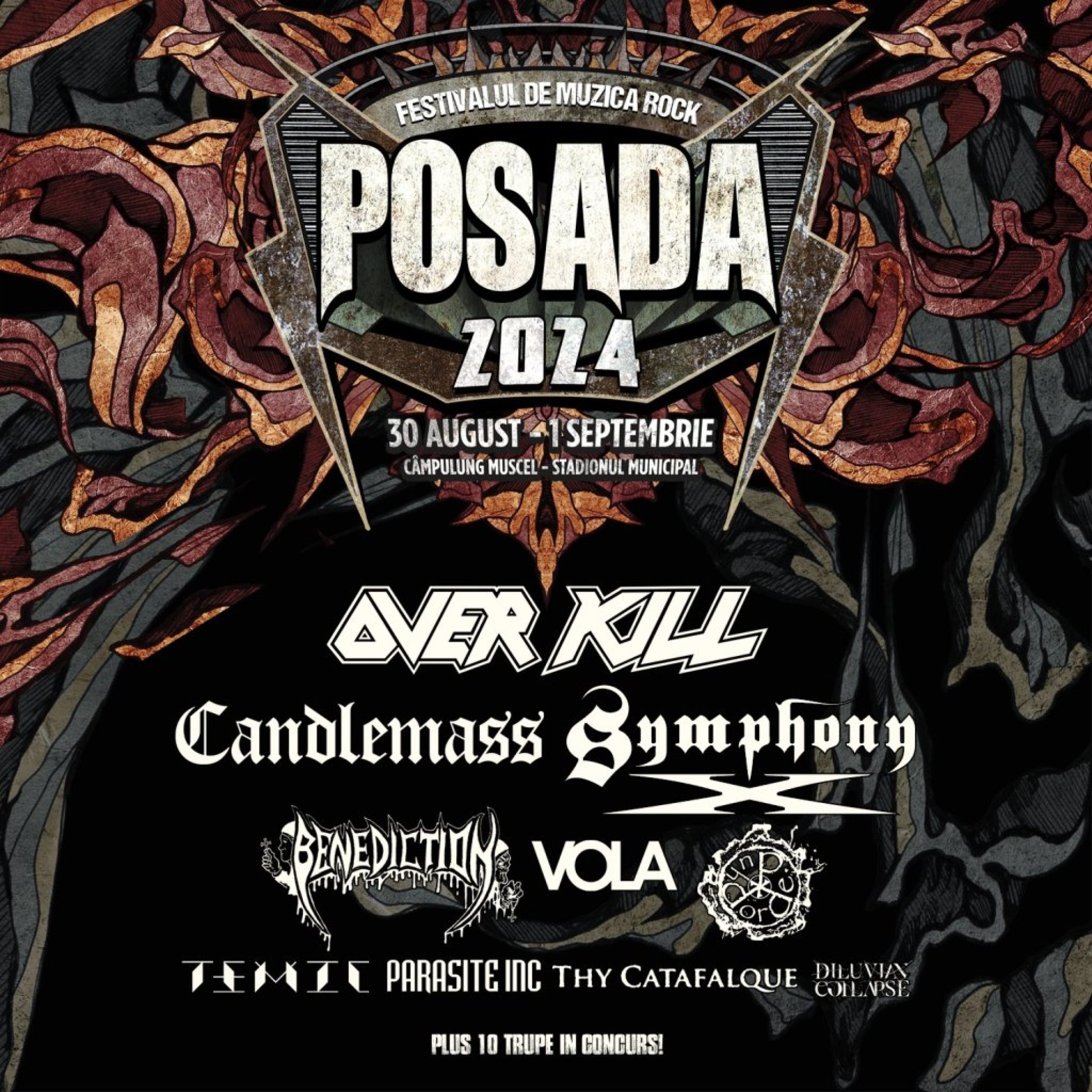 Program final și bilete pe zile la Posada Rock Festival 2024