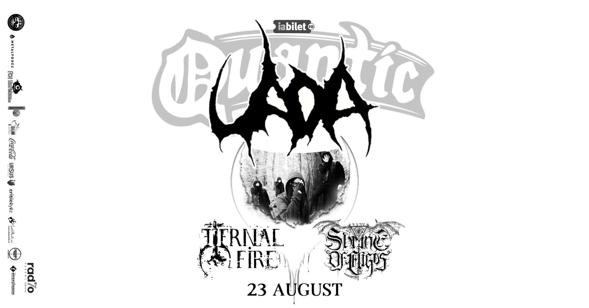 Galerie foto concert UADA, Eternal Fire și Shrine of Eligos în Quantic
