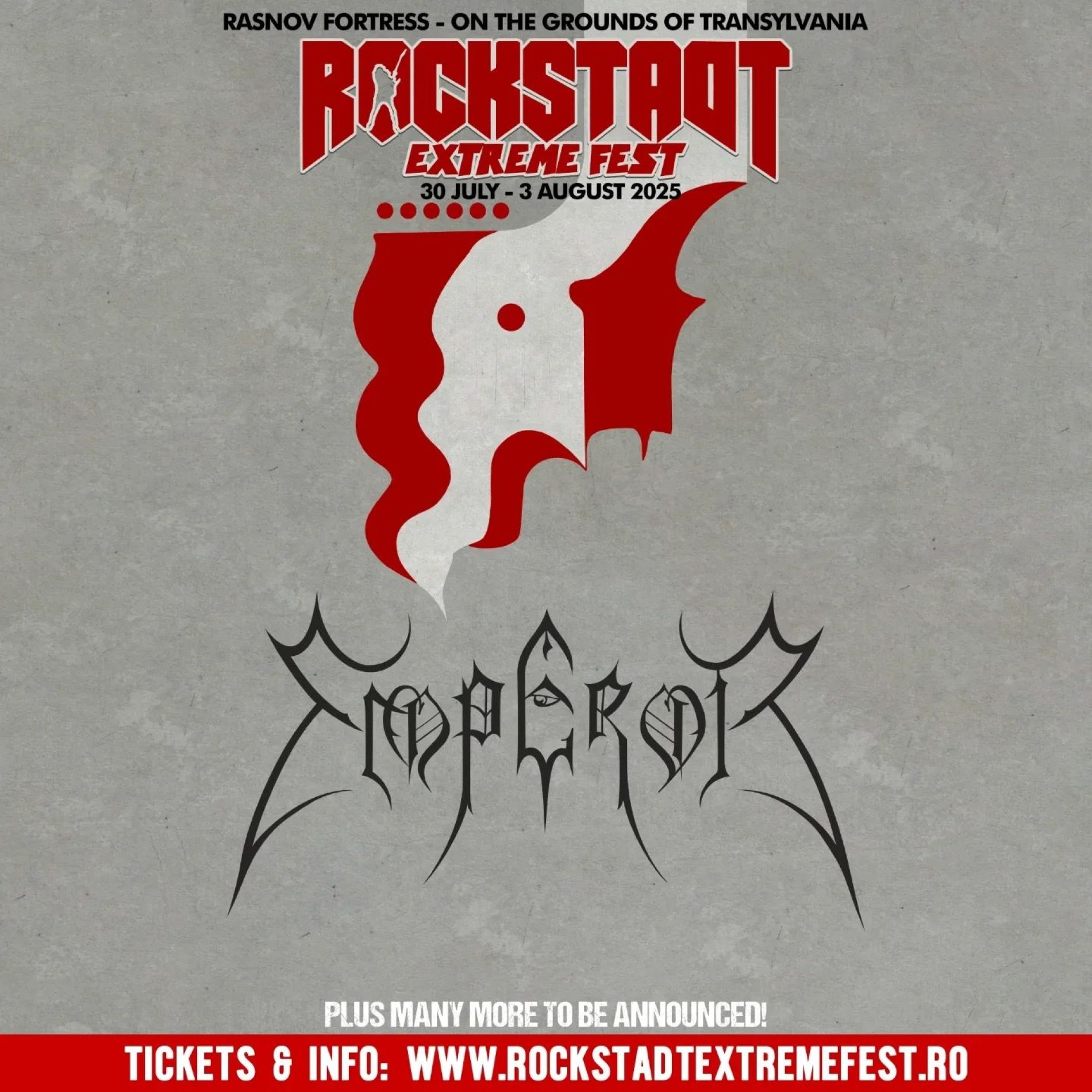 Emperor, Midnight, Night Demon și Hellripper vor concerta la Rockstadt Extreme Fest 2025