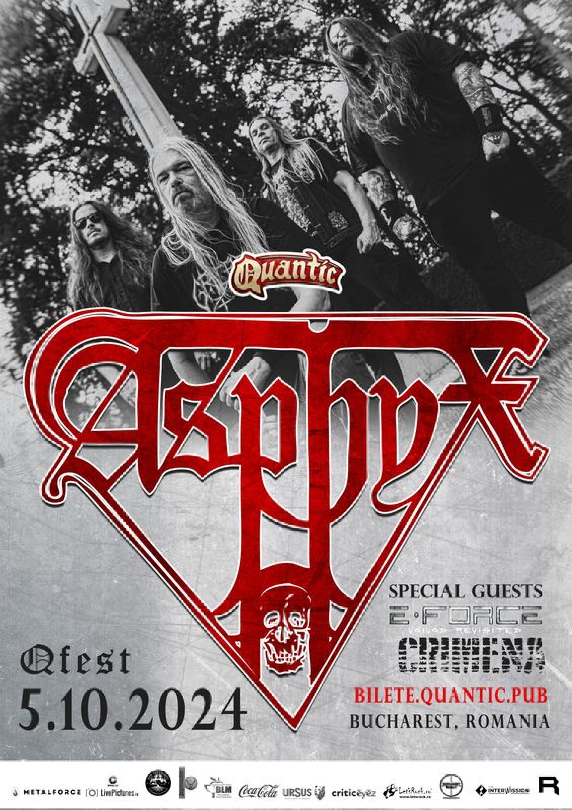 Concert Asphyx în a șasea zi a festivalului Qfest