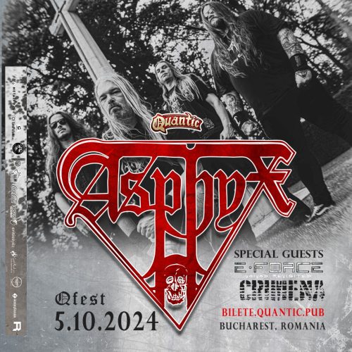 Concert Asphyx în a șasea zi a festivalului Qfest