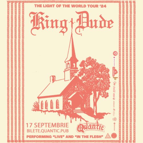 King Dude, artistul american de dark folk, va concerta pe 17 septembrie la Quantic