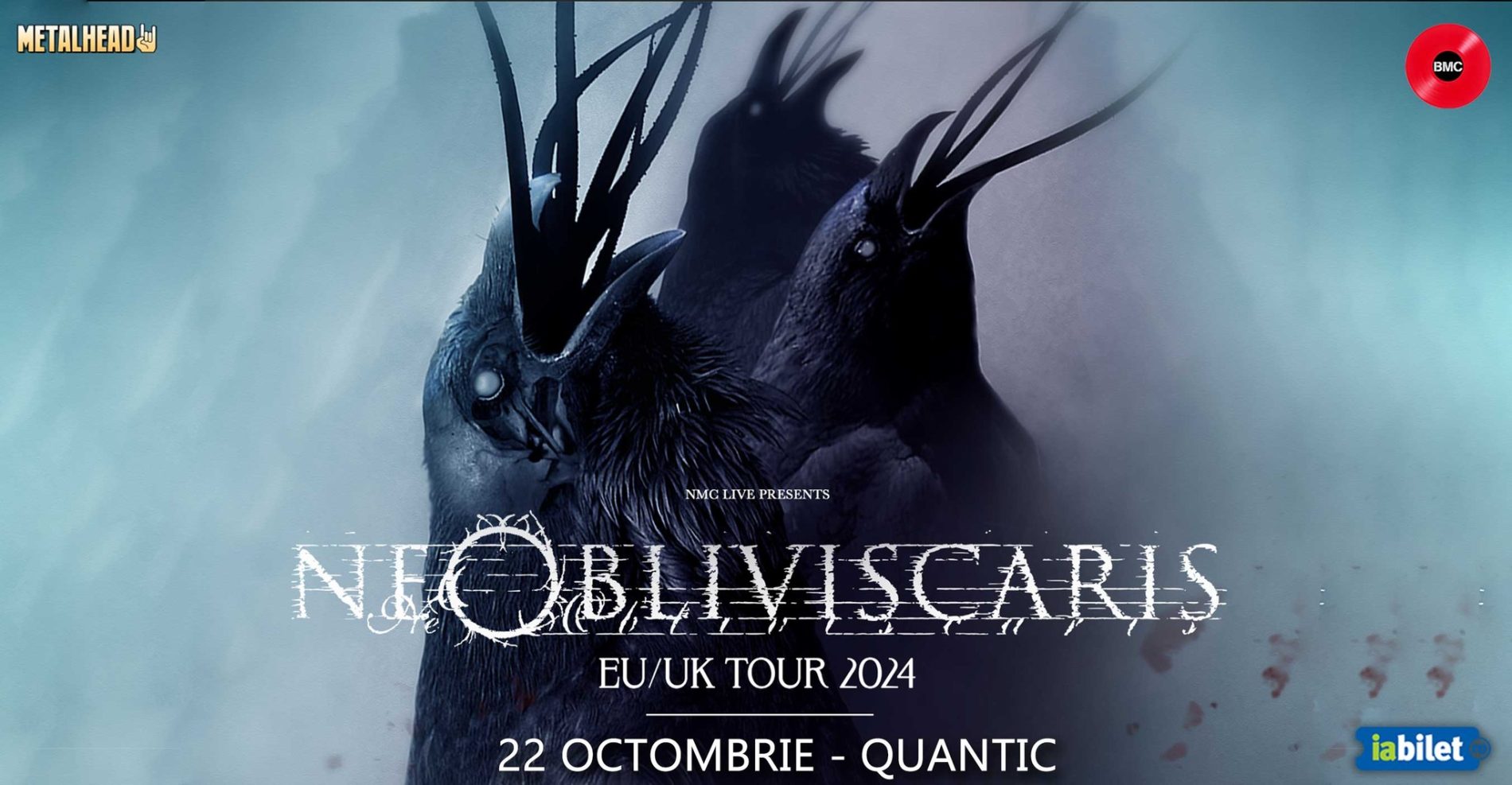 Galerie foto concert Ne Obliviscaris, Walkways, Freedom of Fear în Quantic