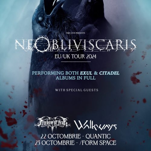 Concerte Ne Obliviscaris la București și Cluj-Napoca: Program și reguli de acces