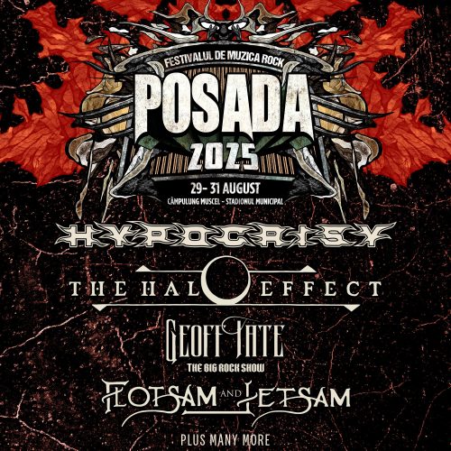 The Halo Effect și Flotsam and Jetsam la Posada Rock Festival 2025