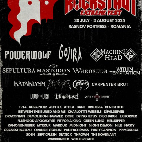O nouă serie de confirmări pentru Rockstadt Extreme Fest 2025