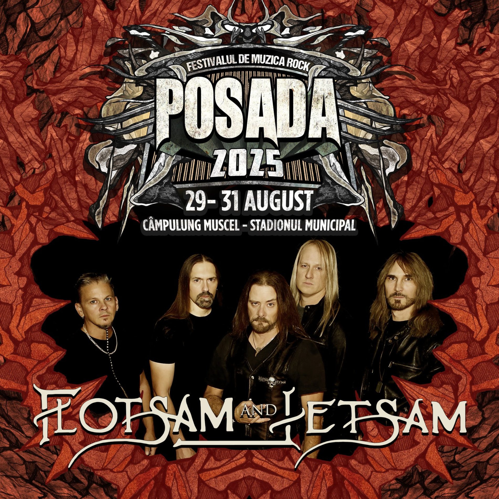 The Halo Effect și Flotsam and Jetsam la Posada Rock Festival 2025