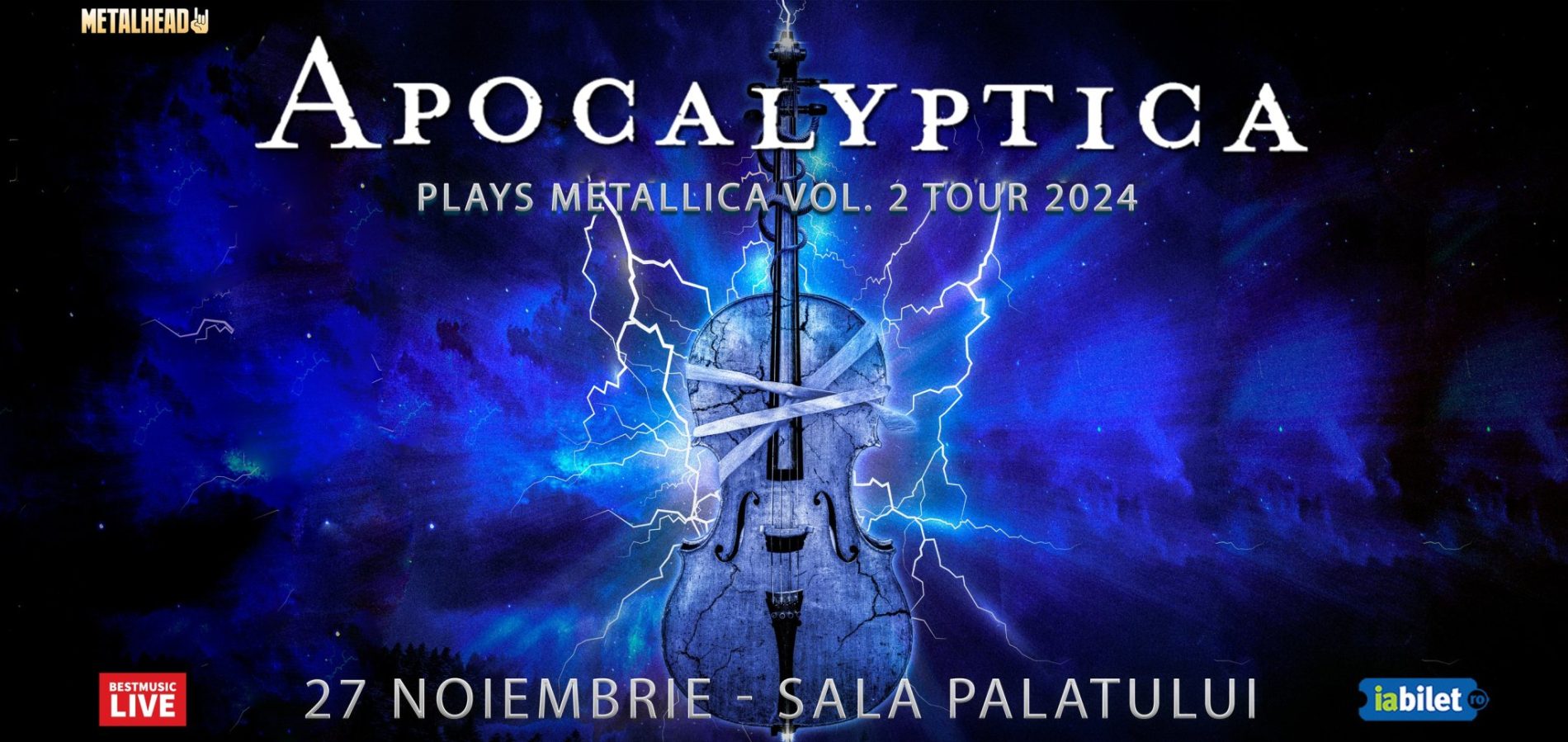 Galerie foto concert Apocalyptica Plays Metallica la Sala Palatului