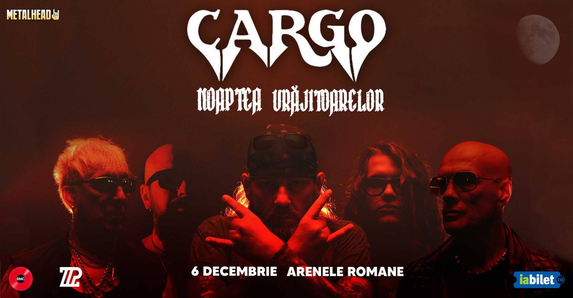 Galerie foto concert Cargo – Noaptea Vrăjitoarelor la Arenele Romane
