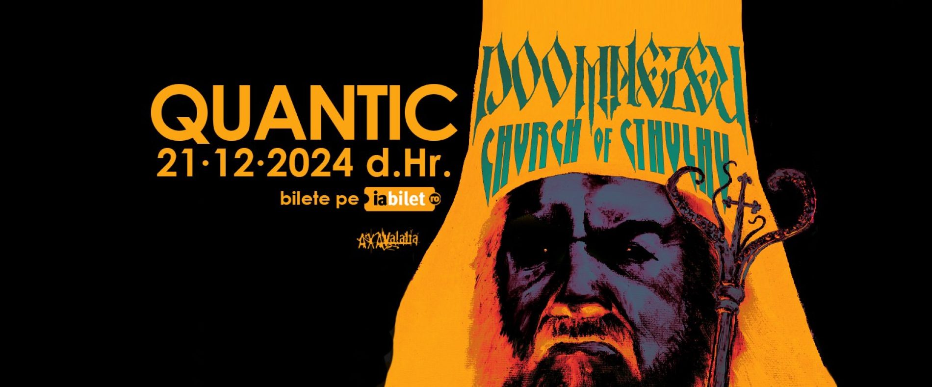 Galerie foto concert Doomnezeu și Church of Cthulhu – Atotțiitorul în Quantic