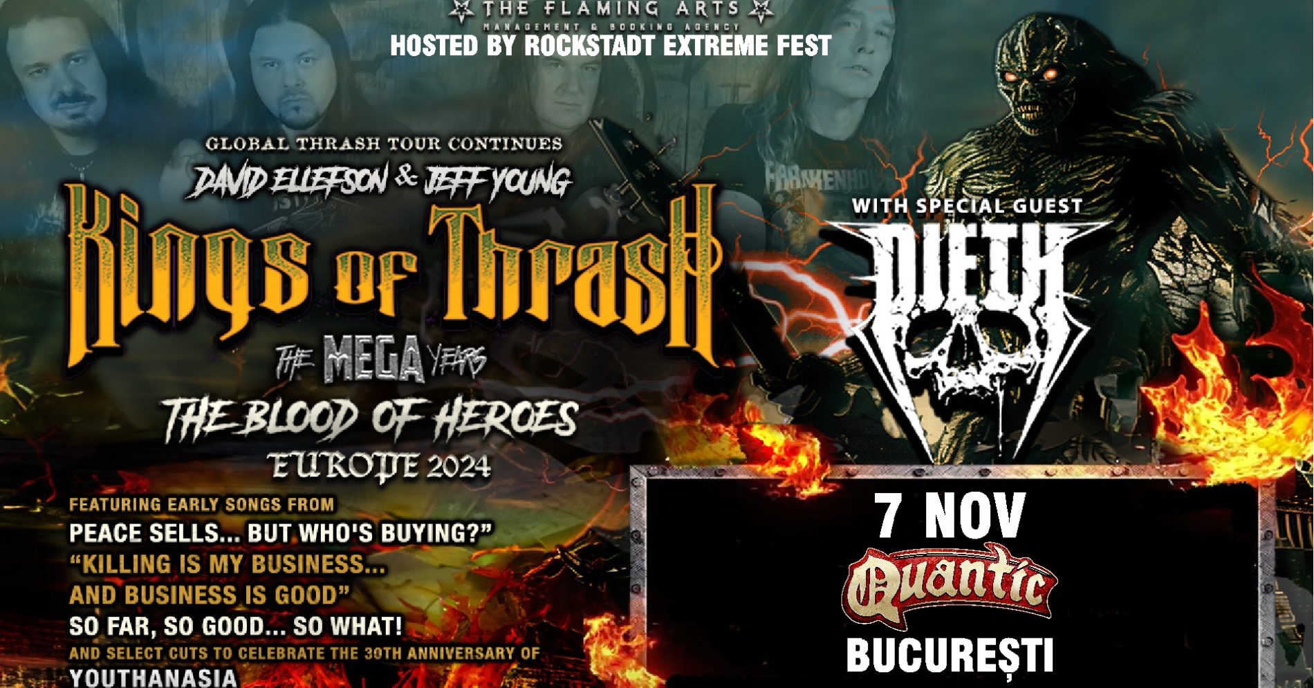 Galerie foto concert Kings of Thrash, Andry și Dieth în Quantic