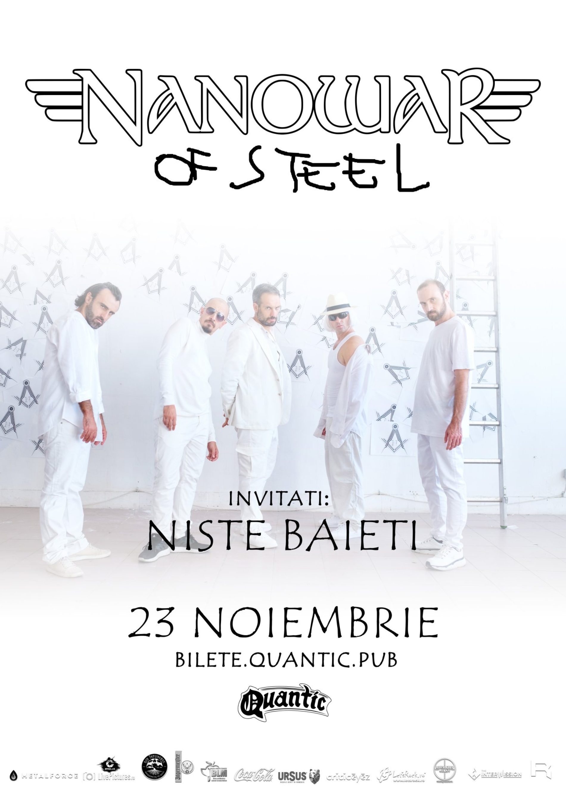Nanowar of Steel în concert la Quantic