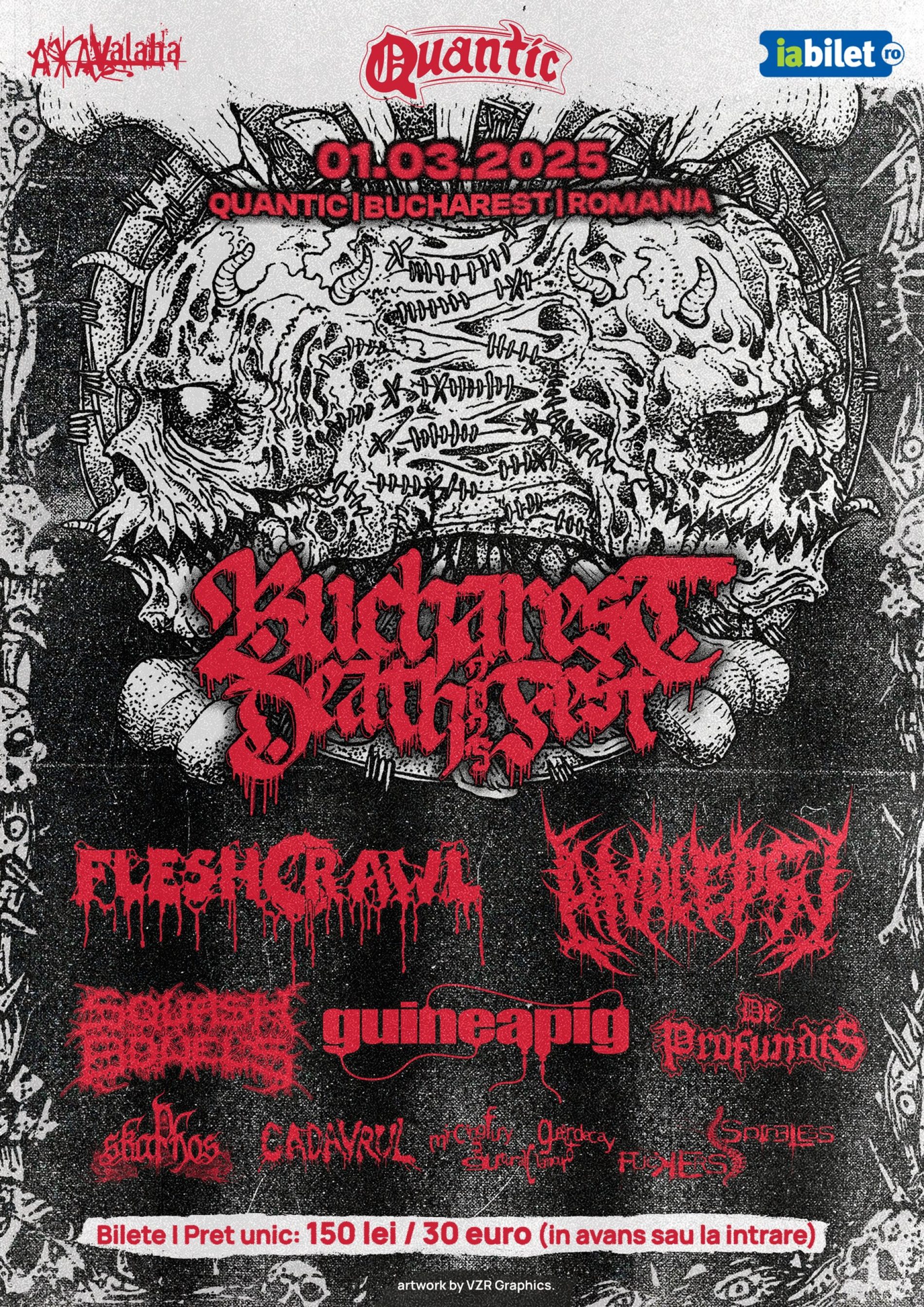 Bucharest Deathfest 2025 va avea loc în Quantic