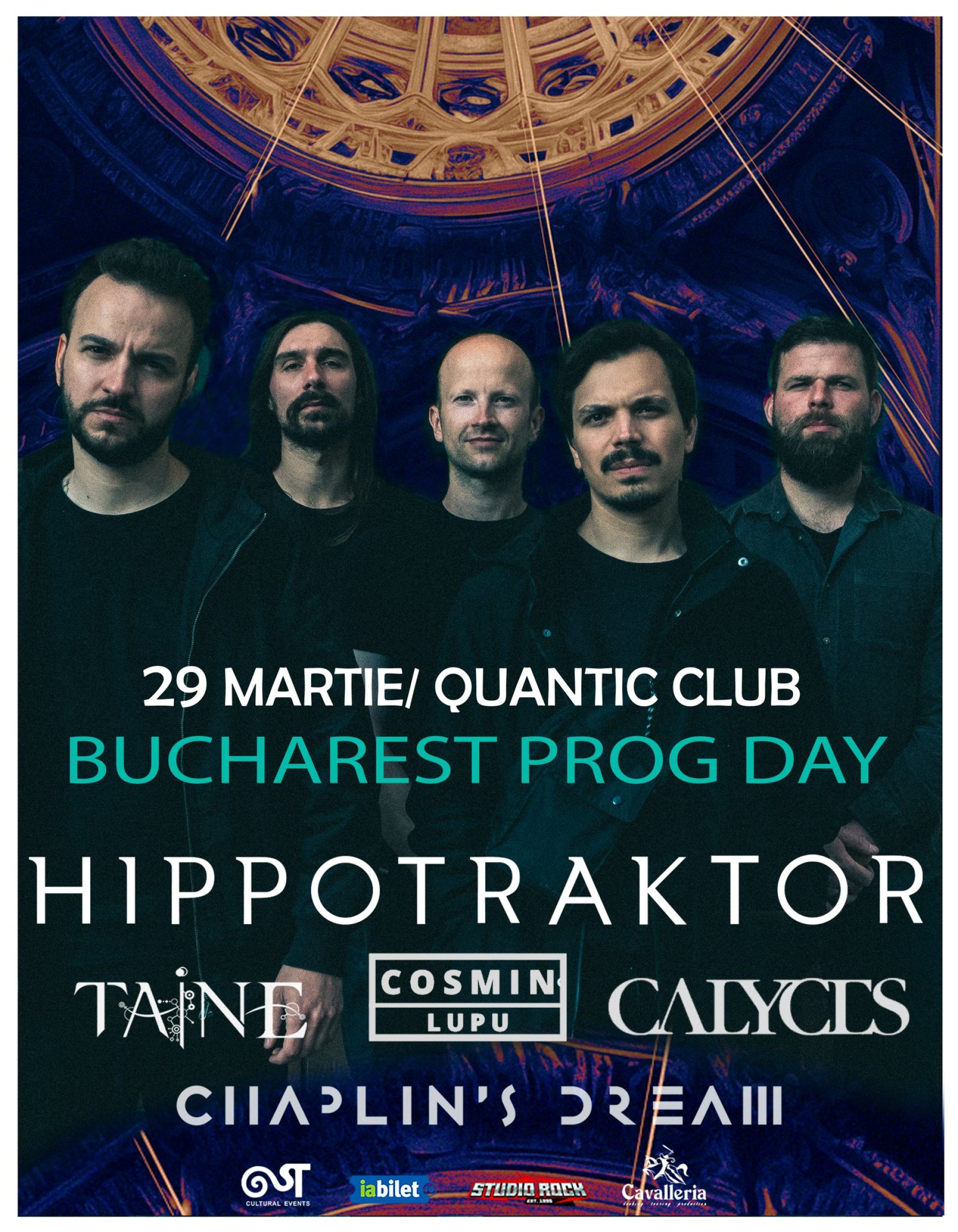 Hippotraktor, Taine, Cosmin Lupu și alte trupe la prima ediție Bucharest Prog Day