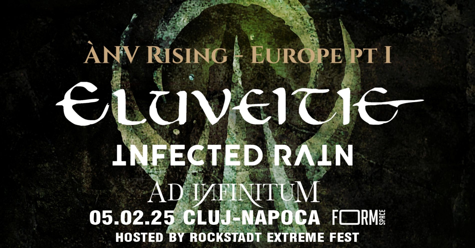 Eluveitie și Infected Rain vor susține două concerte în România